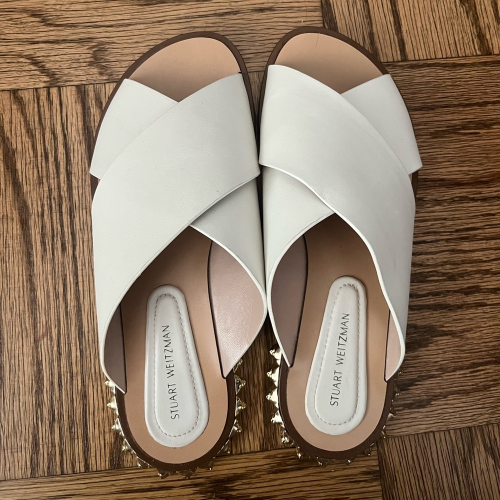 Stuart Weitzman Slide Sandals